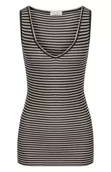 Майка из вискозы Brunello Cucinelli