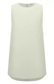 Майка из вискозы и льна Jil Sander