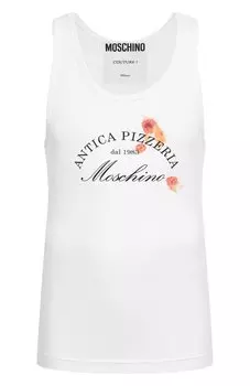 Майка из вискозы Moschino