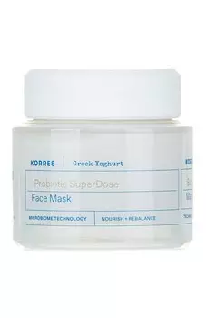Маска для лица с пробиотиками и йогуртом (100ml) Korres