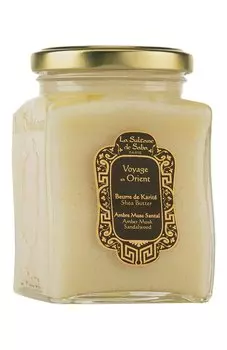 Масло карите для тела и волос "Амбра, Мускус и Сантал" (300ml) La Sultane de Saba