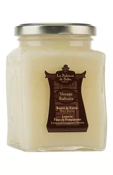Масло карите для тела и волос "Лотос и Франжипани" (300ml) La Sultane de Saba