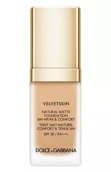Матирующее тональное средство-флюид Velvetskin, оттенок Almond 330 (30ml) Dolce & Gabbana