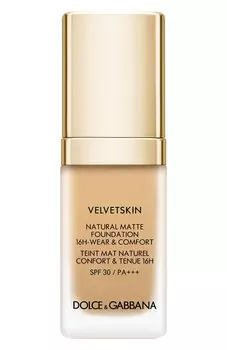 Матирующее тональное средство-флюид Velvetskin, оттенок Ecru 225 (30ml) Dolce & Gabbana