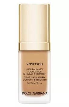 Матирующее тональное средство-флюид Velvetskin, оттенок Cinnamon 355 (30ml) Dolce & Gabbana