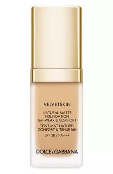 Матирующее тональное средство-флюид Velvetskin, оттенок Cream 210 (30ml) Dolce & Gabbana