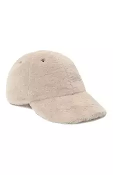 Меховая бейсболка из овчины Agnona