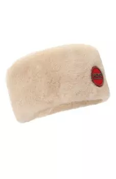 Меховой ободок из козы Giorgio Armani