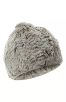 Меховая шапка из кролика Yves Salomon Enfant