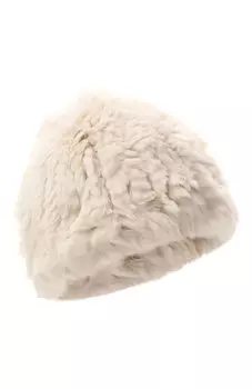 Меховая шапка из кролика Yves Salomon Enfant