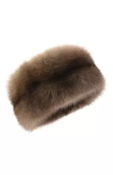 Меховая шапка-кубанка из соболя VICTORIA KUSENKOVA
