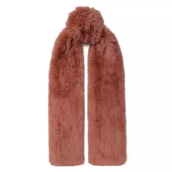 Меховой шарф Yves Salomon Enfant