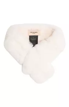 Меховой шарф из кролика Yves Salomon Enfant