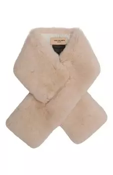 Меховой шарф из кролика Yves Salomon Enfant