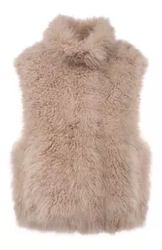 Меховой жилет Brunello Cucinelli