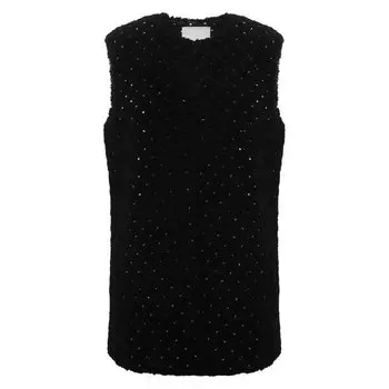 Меховой жилет из овчины Valentino