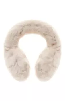Меховые наушники из кролика Yves Salomon Enfant