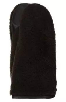 Меховые варежки из овчины Yves Salomon