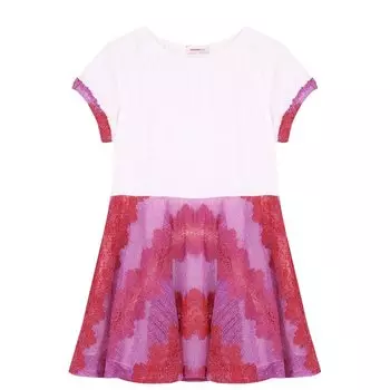 Мини-платье джерси с металлизированной отделкой Missoni