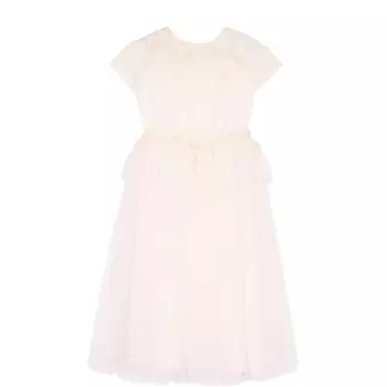 Многослойное платье с кружевной отделкой Rhea Costa