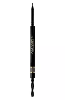 Моделирующий карандаш для бровей Brow Restyler Pencil, оттенок 04 Dark Brown (0,09g) Dolce & Gabbana