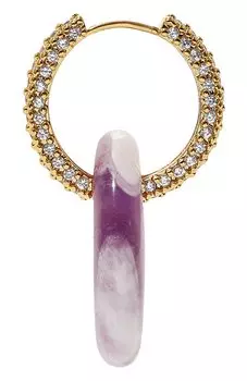 Моносерьга Crystal Haze