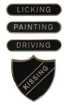 Набор брошей Raf Simons