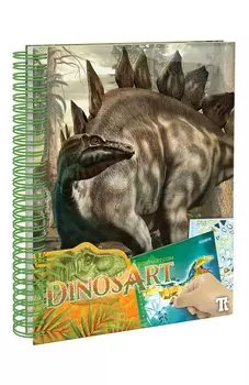 Набор для аппликаций с наклейками DinosArt Paremo
