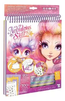 Набор для раскрашивания Персиковый скетчбук Petulia Paremo