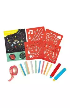 Набор для рисования Трафареты Hape