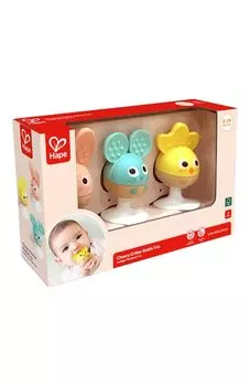 Набор игрушек-погремушек Веселое трио Hape