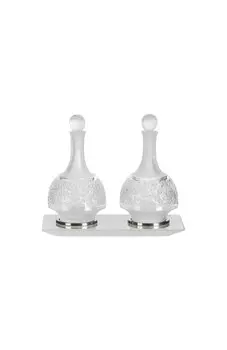 Набор из 2-х бутылочек для масла и подноса Versailles Lalique