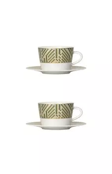 Набор из 2-х чайных чашек и блюдец Augusta Bernardaud