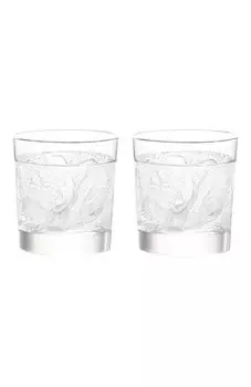 Набор из 2-х стаканов для виски Owl Lalique