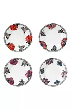 Набор из 4-х обеденных тарелок Braquenie Bernardaud