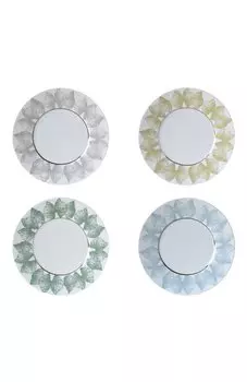 Набор из четырех салатных тарелок Silva Bernardaud