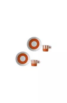 Набор из двух кофейных чашек с блюдцами Irazu Bernardaud