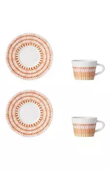 Набор из двух кофейных чашек Terra Rosa Bernardaud