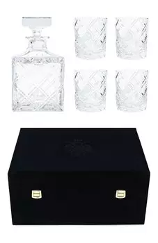 Набор из штофа и четырех стаканов для виски Aberdeen Tsar