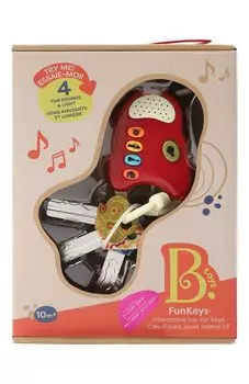 Набор ключиков на брелоке сигнализации B.Toys