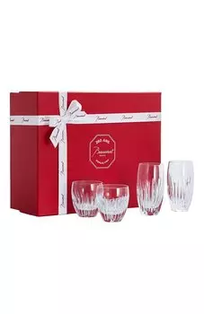 Набор Massena 260th из 4-х стаканов для сока и виски Baccarat
