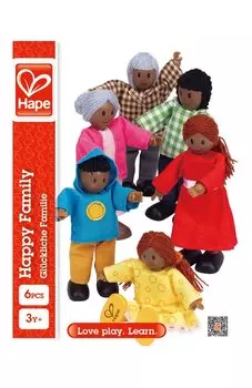 Набор мини-кукол Счастливая семья Hape