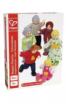Набор мини-кукол Счастливая семья Hape