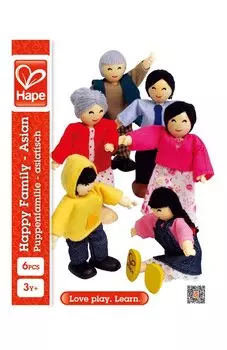 Набор мини-кукол Счастливая семья Hape