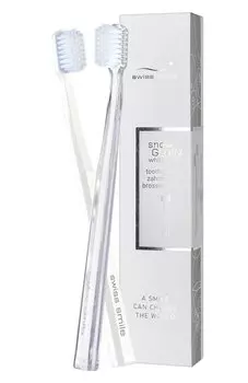 Набор отбеливающих зубных щёток Snow White Swiss Smile