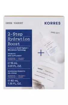 Набор по уходу за кожей лица "Греческий Йогурт" (40+15ml) Korres