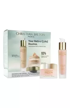 Набор "Твой незаменимый дуэт с био-ретинолом" (50+30ml) Christian Breton