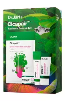 Набор успокаивающих средств для лица Redness Rescue (25g+30ml+2x15ml) Dr.Jart+