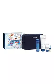 Набор в косметичке ClarinsMen Hydrating Essentials (50+125+30+3ml) Clarins