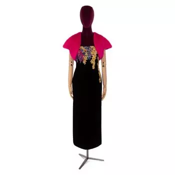 Накидка из меха норки Saint Laurent